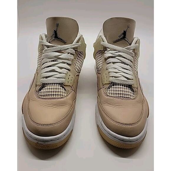 NIKE AIR JORDAN 4 Retro Shimmer Women's US Size 9.5 /‎ DJ0675-200 - Picture 3 of 15